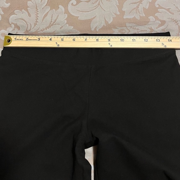 Pact Organic Cotton Black Yoga Pants M Flare Bootcut Pull On Comfy Lounge Basics - Picture 6 of 11